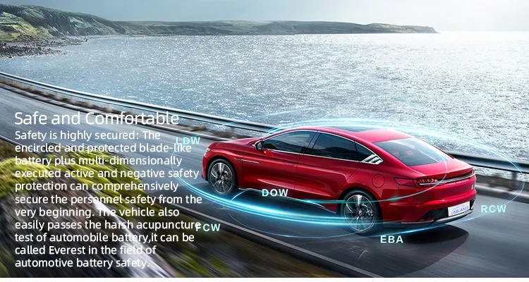Hot Selling byd electric car HAN EV car Left hand drive electric vehicle car automobile 4 wheel electric byd electric car 2022