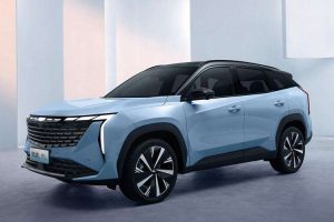 Hot sale New energy vehicles Cheap fuel-efficient 5 Seats Petrol Hybrid suv for GEELY Boyue L azkarra