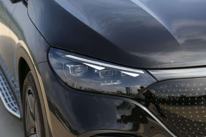 Electrified luxury test drive Mercedes EQE SUV