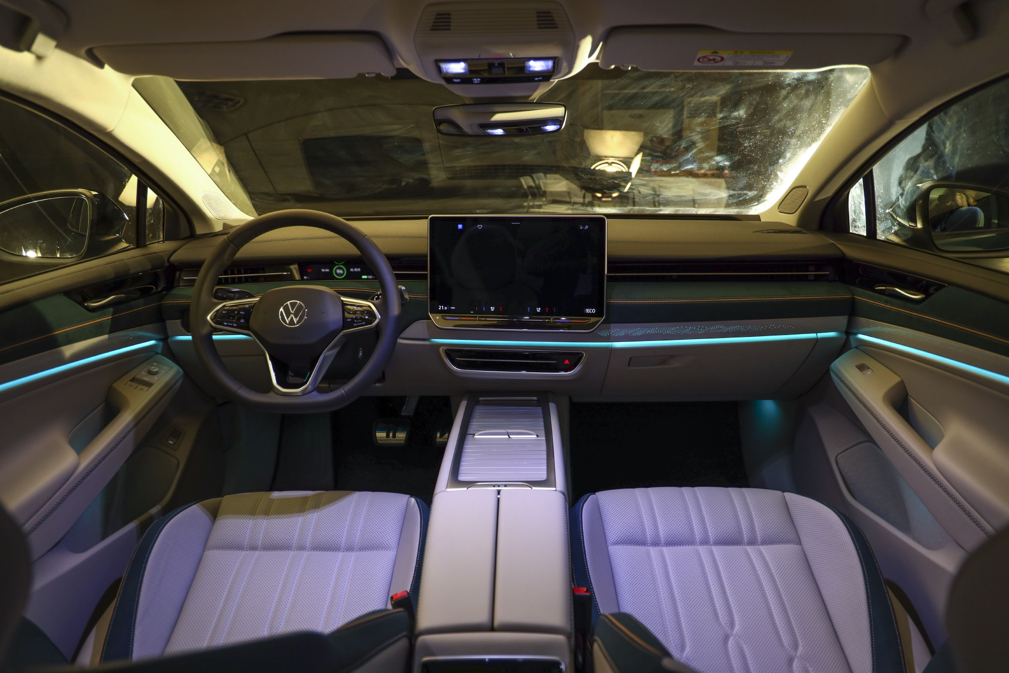 The interior of the PRO version is mainly white
