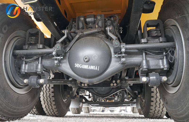 A popular and well-selling Liuzhou Auto Chonglong H5 dump truck with a reasonable price and powerful engine.