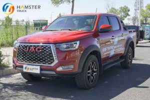 A very affordable pickup truck, JAC T8 PRO 4*4, boasts high comfort level and is reasonably priced, making it highly practical.