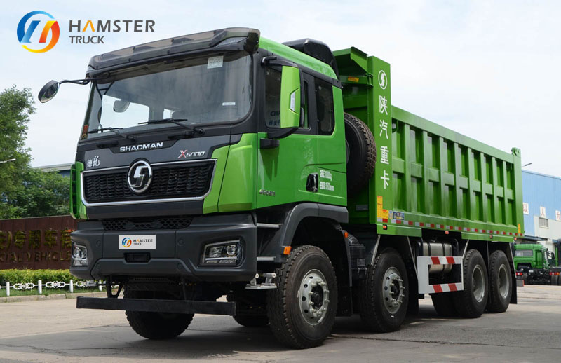most popular shacman DeLong X5000 dump trucks 8x4 type powerful strong carrying capacity.loved by people all over the world.
