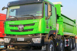 very popular 8*4 dump truck model, Foton OMEN GTL, is highly recommended. has powerful engine excellent load-bearing capacity