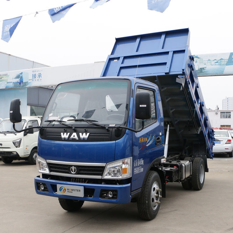 The very popular UFO Aoki Golden Bull X2 small dump truck with 4x2 configuration is reasonably priced and of reliable quality.