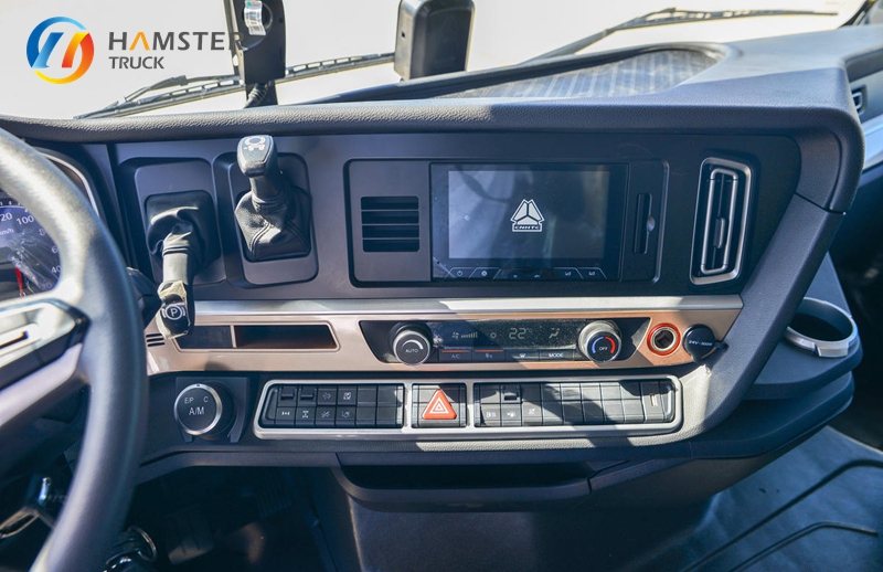 A high-performance and fully-equipped tractor truck, sinotruk TH7 6*4, with high configuration and large horsepower.