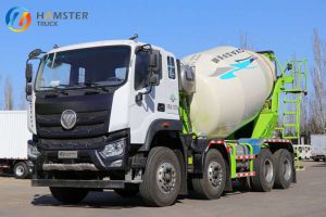 A very practical Foton Ouman GTL cement mixer truck is very popular and is available as a used vehicle.8*4