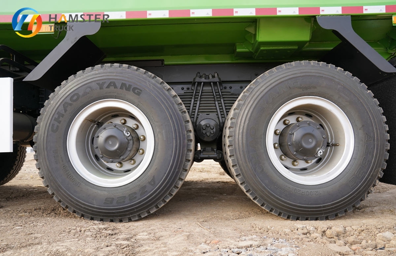 JH6 8*4 type dump truck of FAW-Jiefang sells well 430 horsepower and is powerful terms power and capable carrying heavy loads