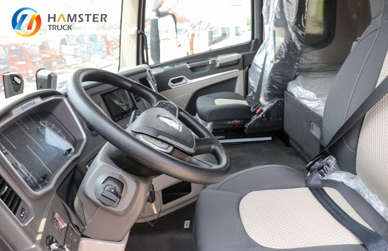 The newly-released popular model truck the sinotruk HOWO MAX 4*2 with 510 horsepower and strong carrying capacity very popular.