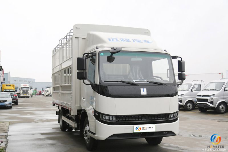 Hot sale chiese ev truck 2024 Geely Yuancheng Xingzhi H8E PRO 4.5t 4.15m Pure Electric Van Light Truck 100.64kwh now in stock