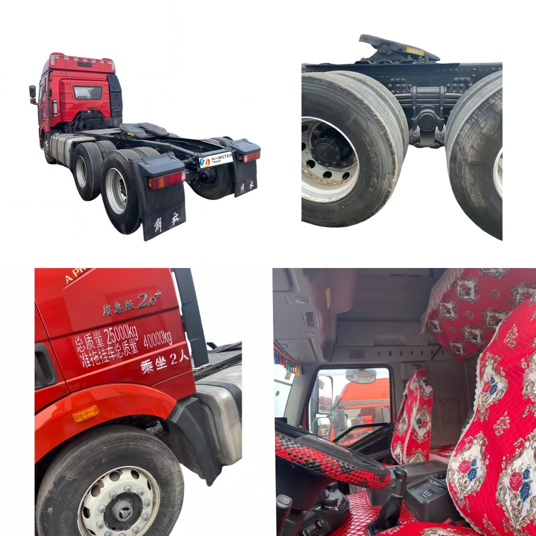 Hot Selling FAW J6P Classic Edition Diesel Fuel Used Left Steering Heavy-Duty Tractor Truck
