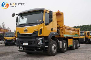 A popular and well-selling Liuzhou Auto Chonglong H5 dump truck with a reasonable price and powerful engine.