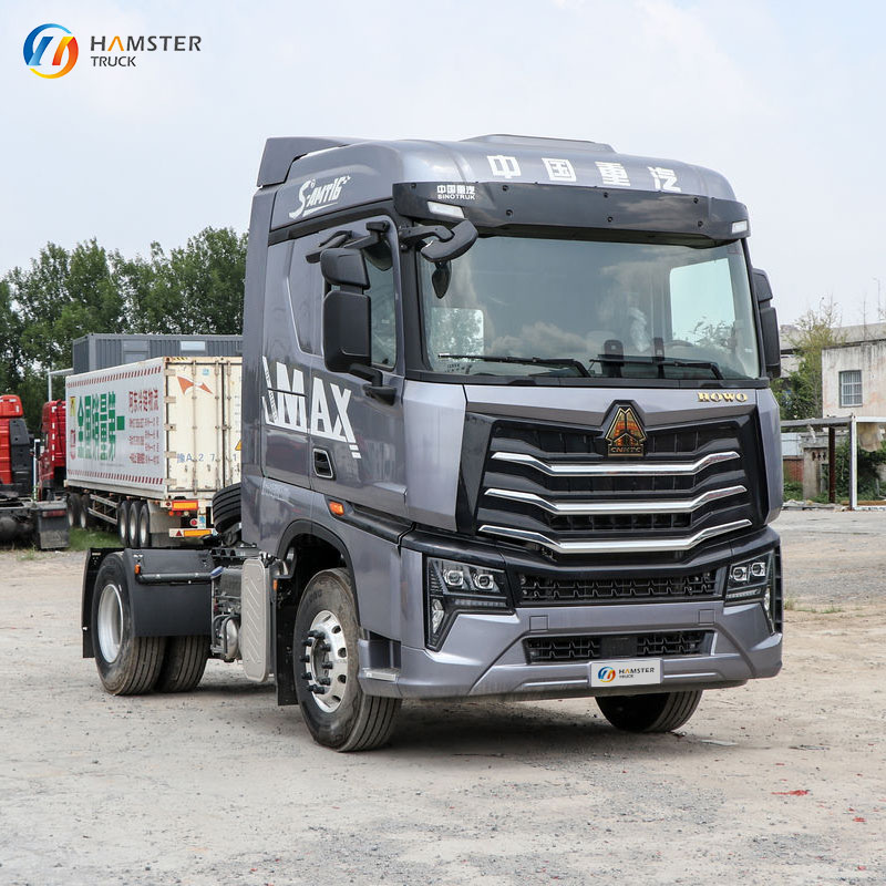 The newly-released popular model truck the sinotruk HOWO MAX 4*2 with 510 horsepower and strong carrying capacity very popular.