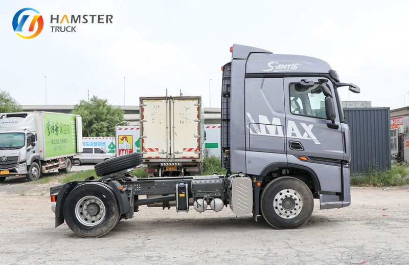 The newly-released popular model truck the sinotruk HOWO MAX 4*2 with 510 horsepower and strong carrying capacity very popular.