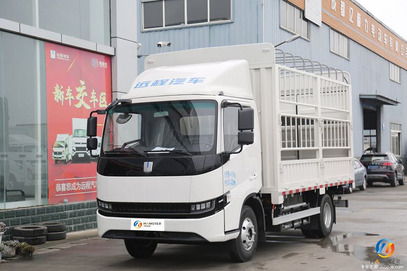 Hot sale chiese ev truck 2024 Geely Yuancheng Xingzhi H8E PRO 4.5t 4.15m Pure Electric Van Light Truck 100.64kwh now in stock