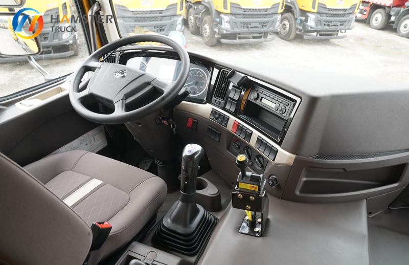 A popular and well-selling Liuzhou Auto Chonglong H5 dump truck with a reasonable price and powerful engine.