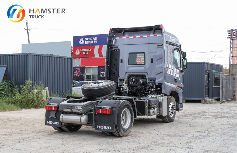 The newly-released popular model truck the sinotruk HOWO MAX 4*2 with 510 horsepower and strong carrying capacity very popular.