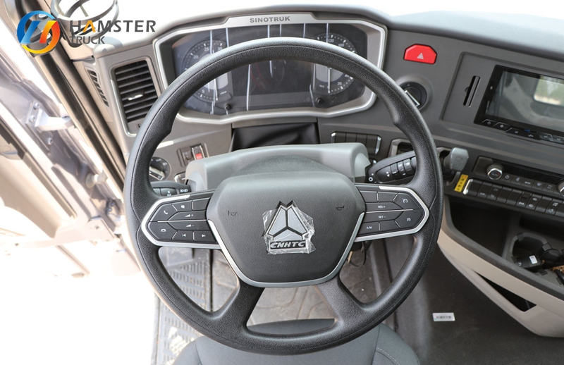 The newly-released popular model truck the sinotruk HOWO MAX 4*2 with 510 horsepower and strong carrying capacity very popular.
