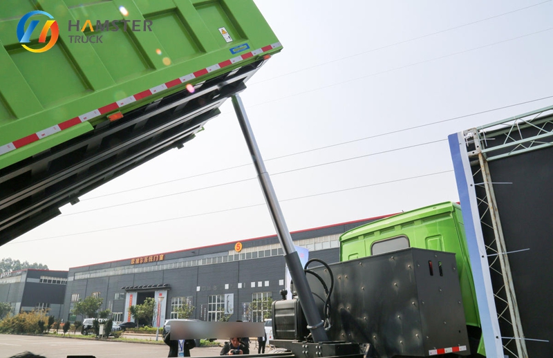 The very advanced BYD electric dump truck is energy-efficient and highly effective. It represents the future trend.