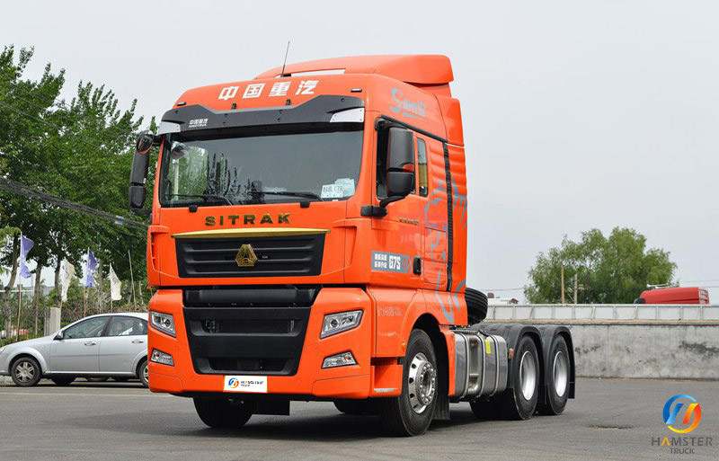 Sinotruk SITRAK G7S heavy truck 510HP 6X4 AMT automatic transmission tractor