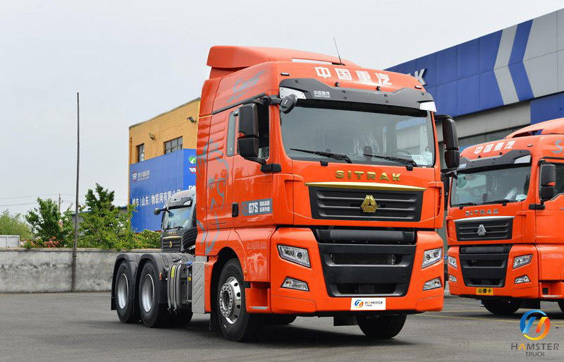 Sinotruk SITRAK G7S heavy truck 510HP 6X4 AMT automatic transmission tractor