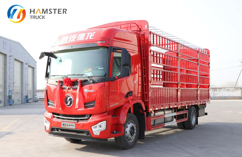 A Very Popular Chinese Model of Truck, SHACMAN DELONG M6000 4*2, Is Equipped with High-quality Configurations Sturdy Durable.