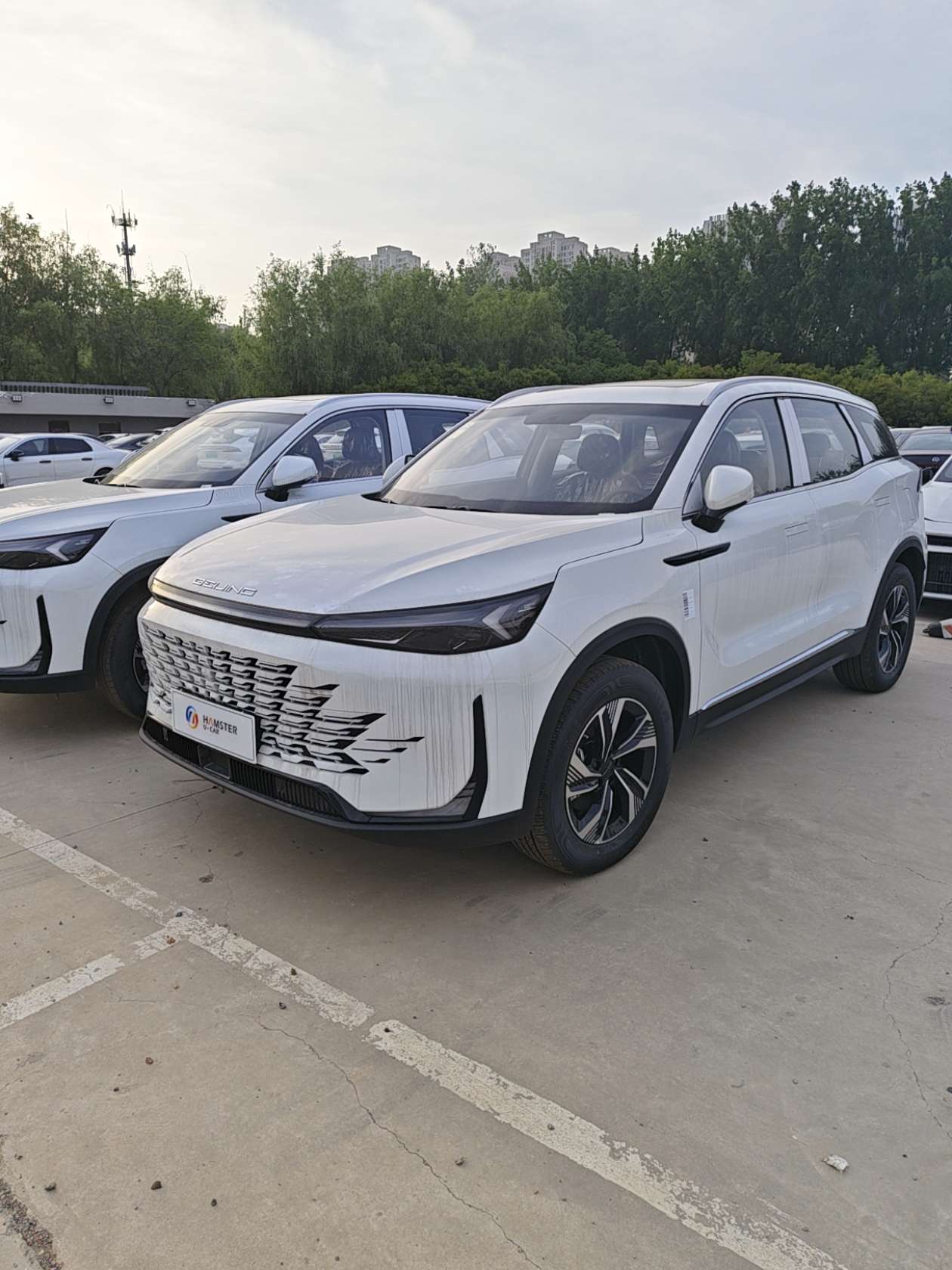 Beijing X7 Luxury SUV Electric Car Hot Sale High-Speed FWD with Leather Seats Rear Camera Luxury Beijing EU7 EU5 for Adults