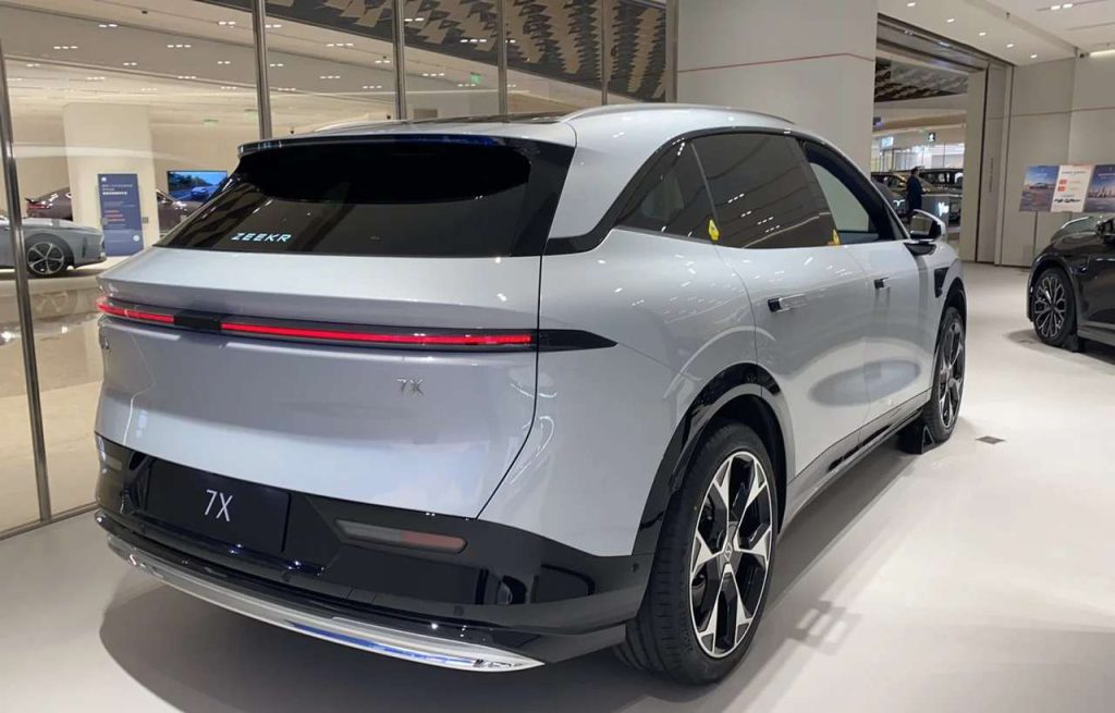 ZEEKR 7X Rear-Wheel Drive New Energy Pure Electric Mid-Size SUV Long-Range Luxury New Electric Vehicle