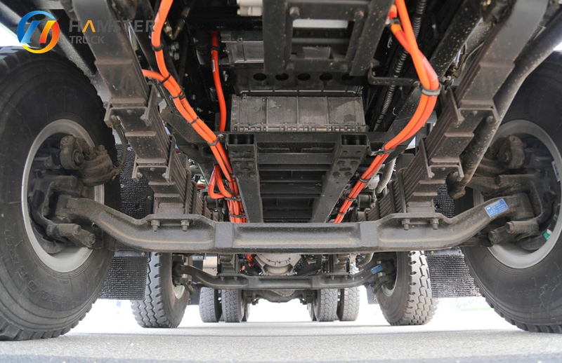 The very advanced BYD electric dump truck is energy-efficient and highly effective. It represents the future trend.