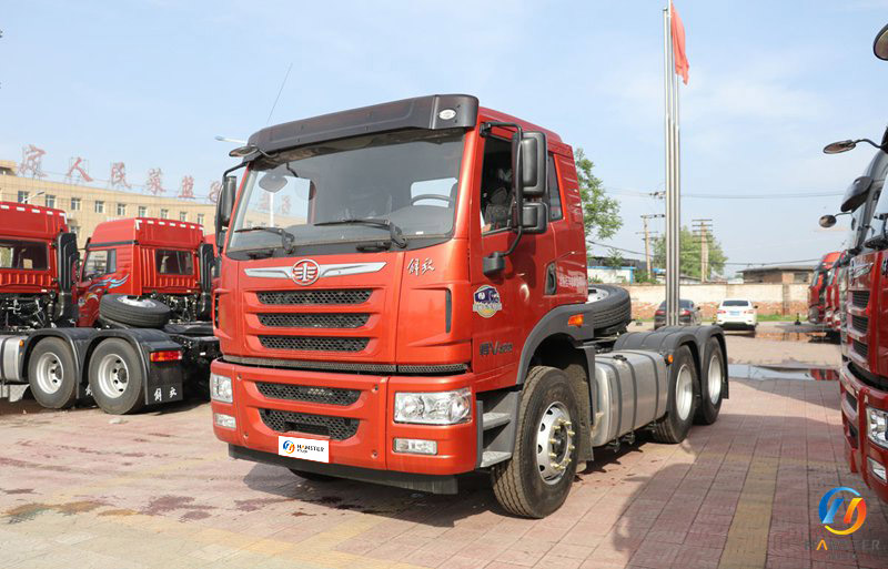 Qingdao Jiefang Han V Heavy Truck 400 Horsepower 6X4 Tractor