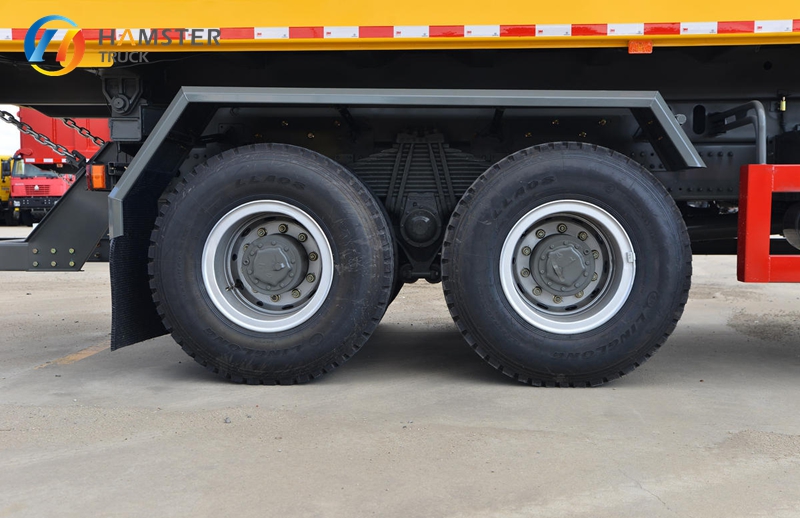 A very practical dump truck - Sinotruk HOWO 8*4 with a spacious cargo box and powerful engine.Powerful engine, strong