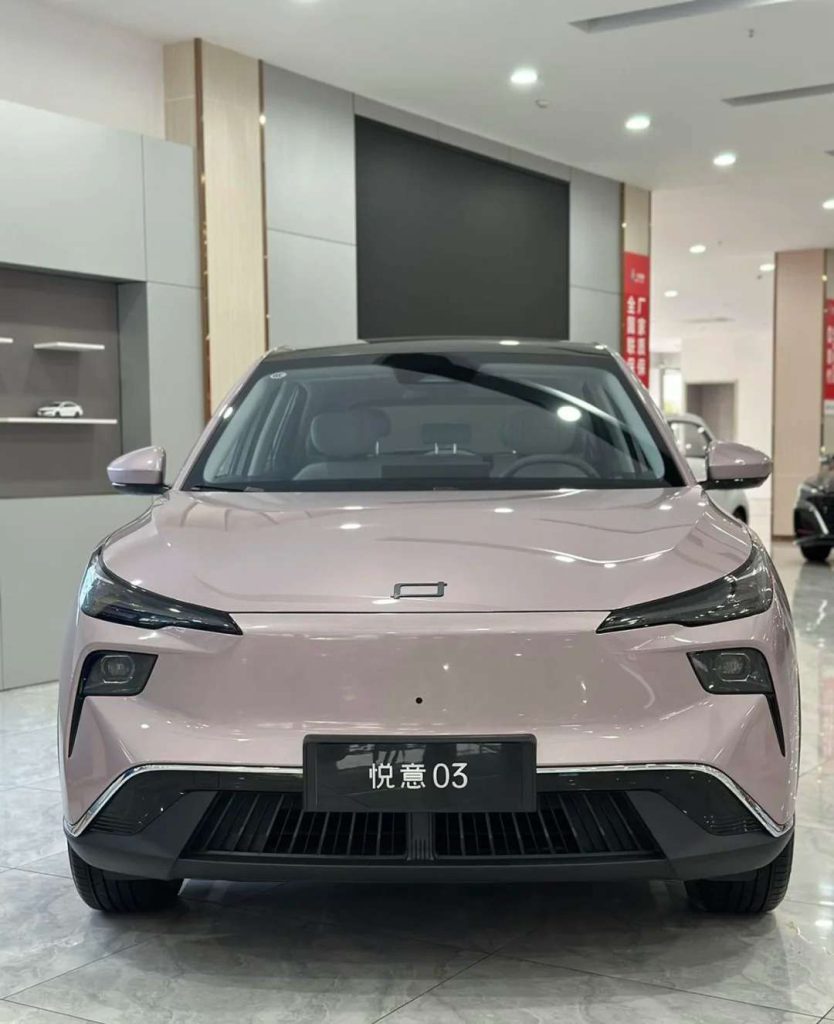2025 Electric Auto Car Besturn Yueyi 03 2WD Newly Lunched Small EV Suv New Energy Vehicles